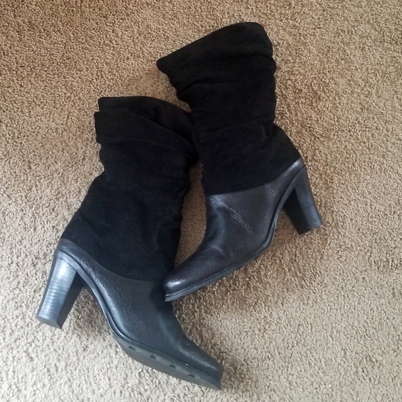 MARKON - Leather + Suede Boots size 11 - Picture 2 of 9